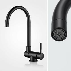 black-modern-kitchen-faucet-arch-design